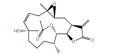 12,13-Bisepiuprolide B acetate